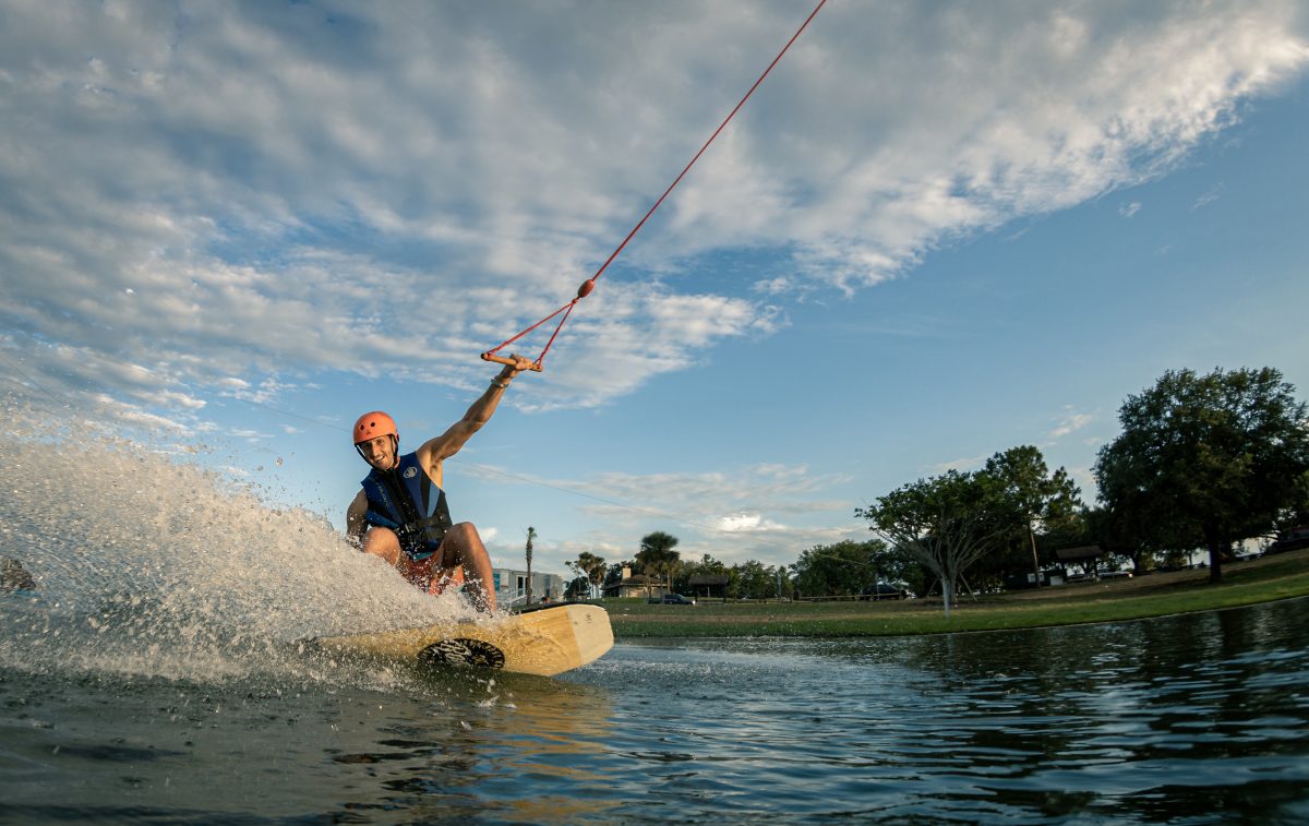 Cable Wake Rider at Shark Wake Park 561