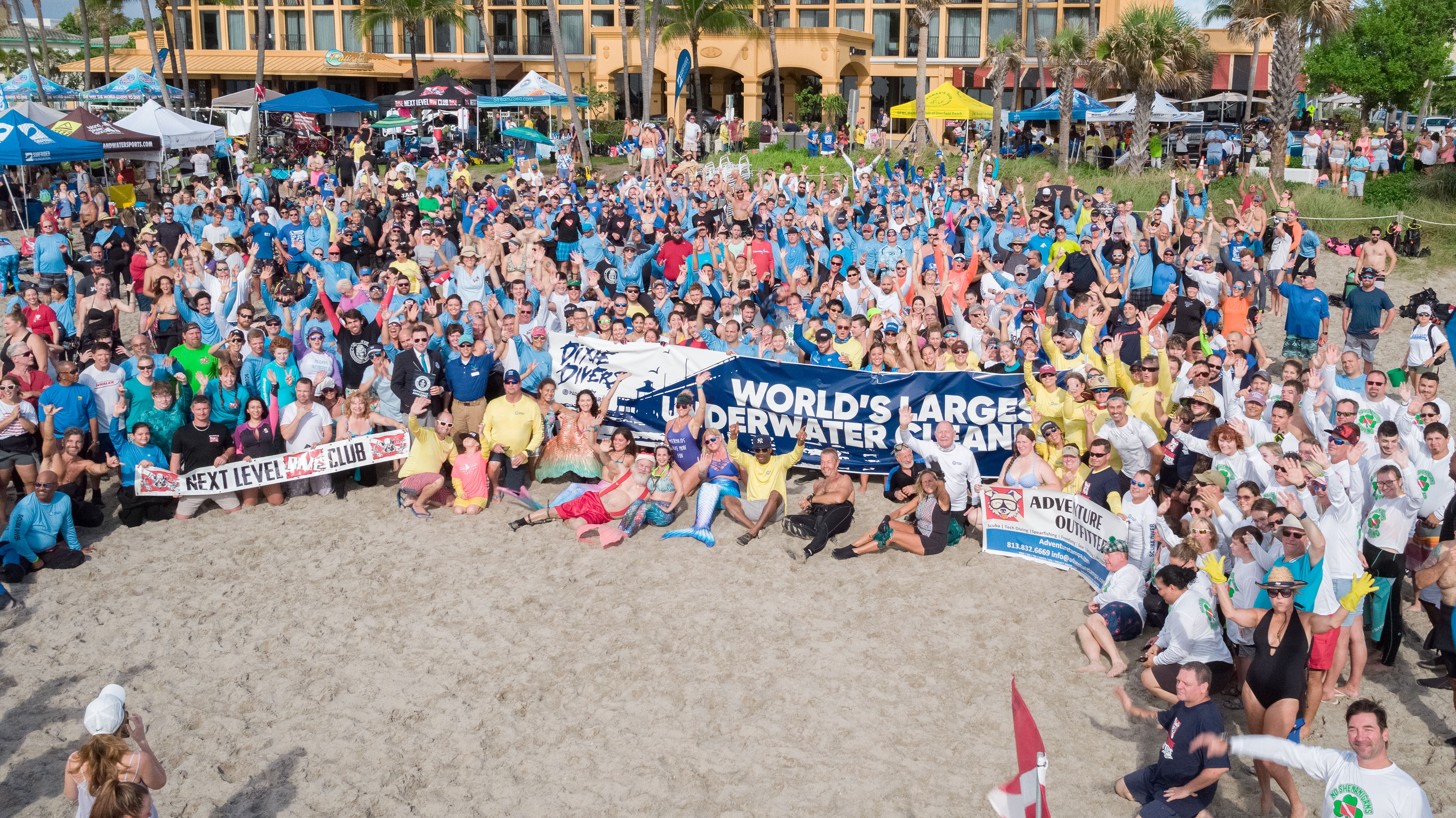 World Record Ocean Cleanup in Deerfield Beach