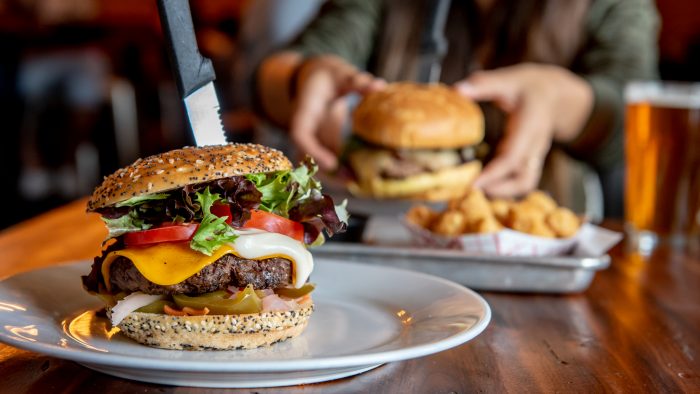 Tucker Duke's Impossible Vegan Burger