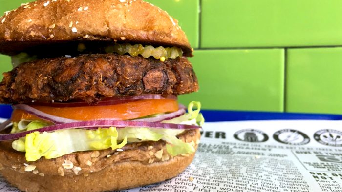 Charm City Hippie Vegan Burger