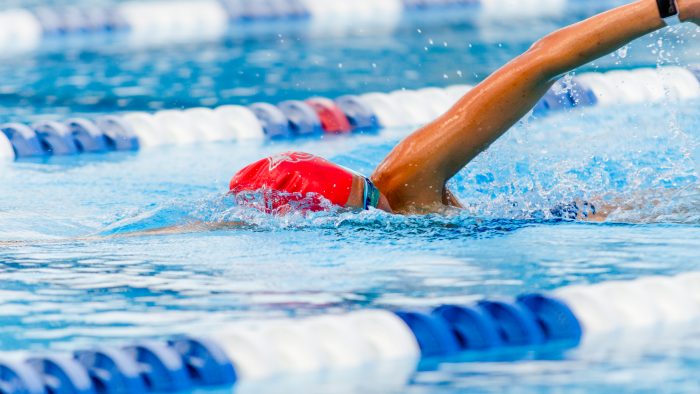 Kelsey Witkay Swimming