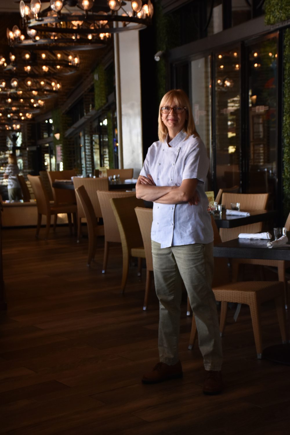 Chef Elisabet Summa at Elissabetta's in Delray Beach