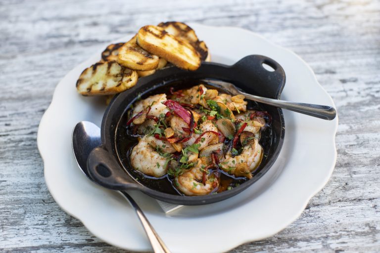 Luff's Fish House Spanish Style Garlic Shrimp