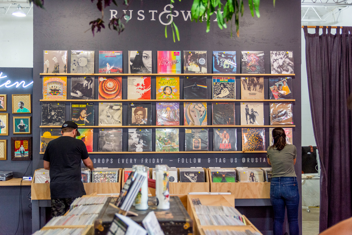 Rust & Wax Record Store in West Palm Beach