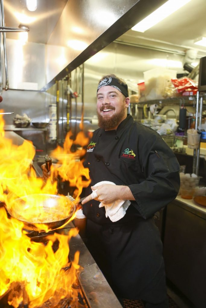 Chef Chad Wyrosdick Papas Raw Bar