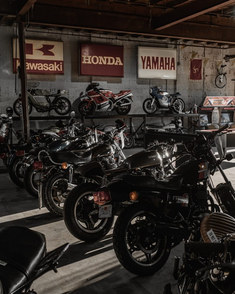 Inside David Plotkin's Vintage Restoration Motorcycle Warehouse