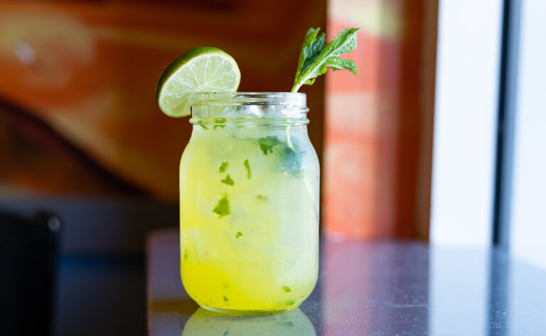 Leftovers in Jupiter, Florida mocktail.