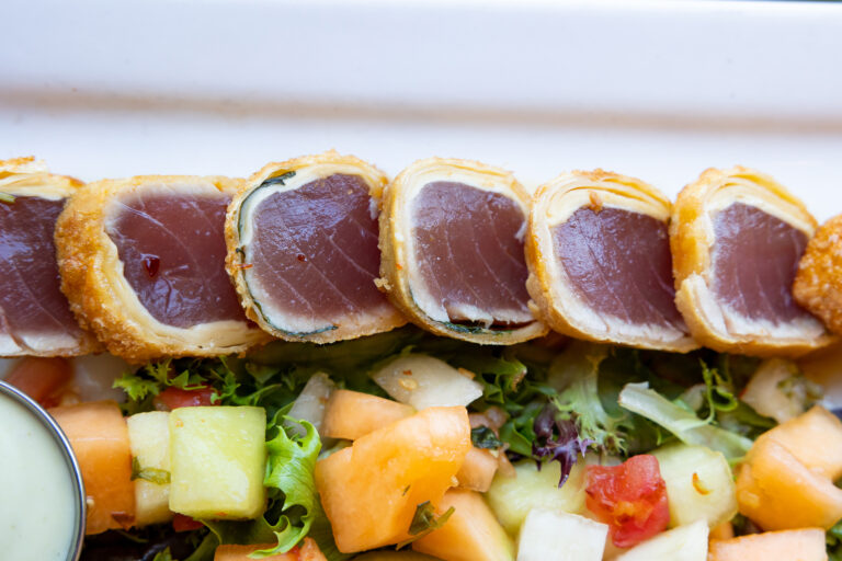 Tuna Basil and Roll from Maxi's Lineup/Leftovers in Jupiter, FL.