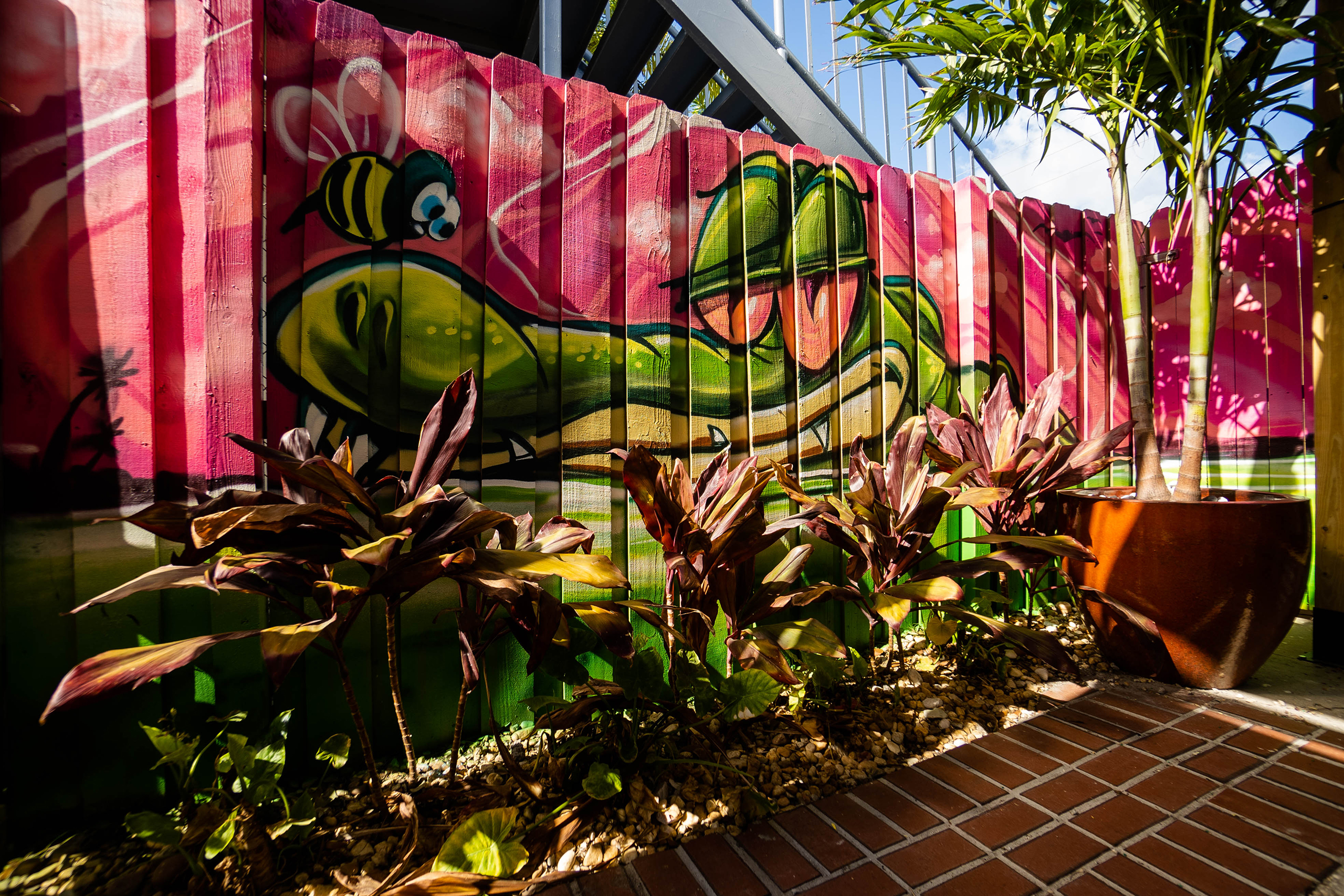 Bulk Styles mural at Cholo Soy Cocina in West Palm Beach, FL.