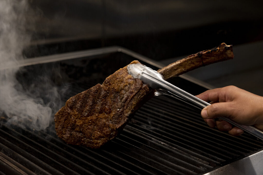 Aussie Tomahawk from Cucina Palm Beach. Sourced from Sunshine Provisions.