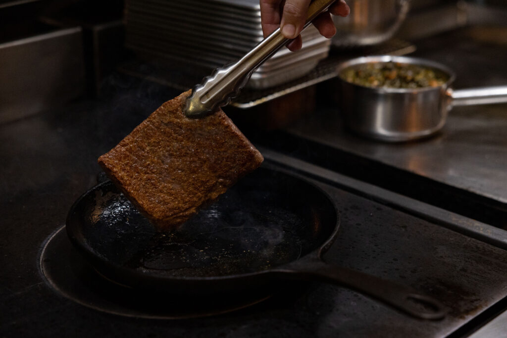 Japanese A5 Wagyu Strip from The Grove in Delray Beach, FL.