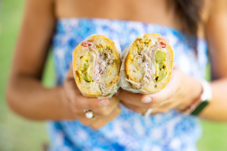 Sandwich from Buccan sandwich shop in Palm Beach County.