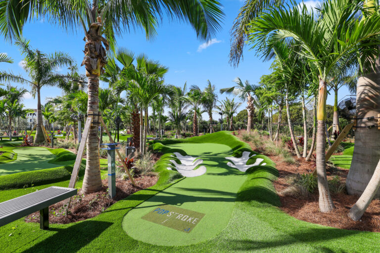 Popstroke golf in Delray Beach