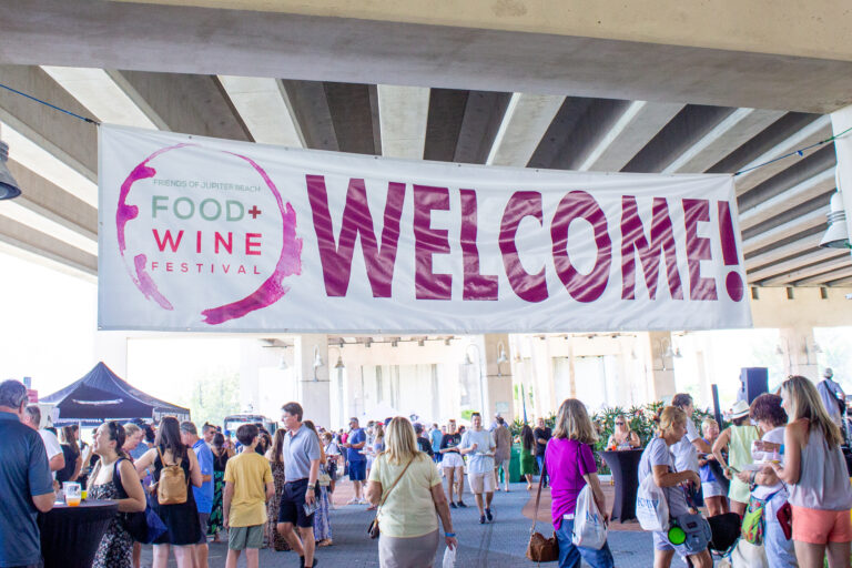 2024 Jupiter Food and Wine Festival put on by Friends of Jupiter Beach (FJB)