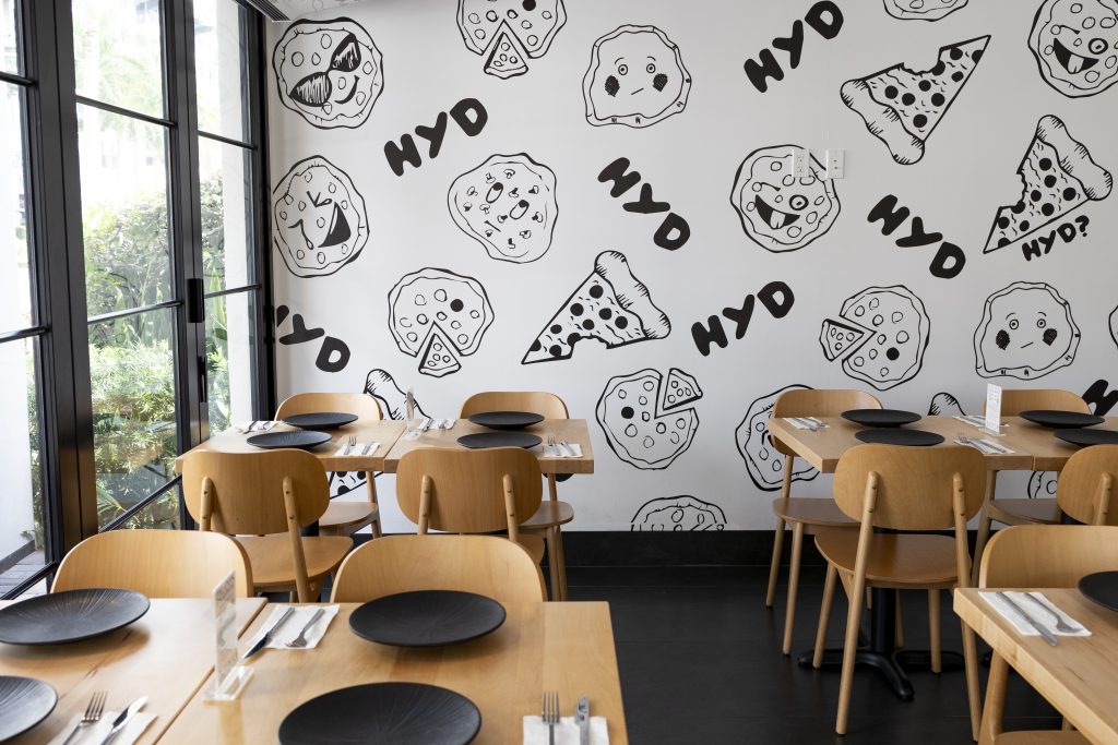 Interior of How Ya Dough'n on Palmetto Park Road
